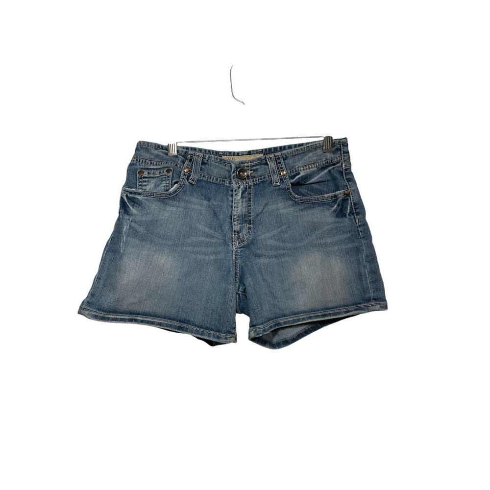 BKE Wendy Shorts Juniors Blue Denim Size 29‎ Stretch